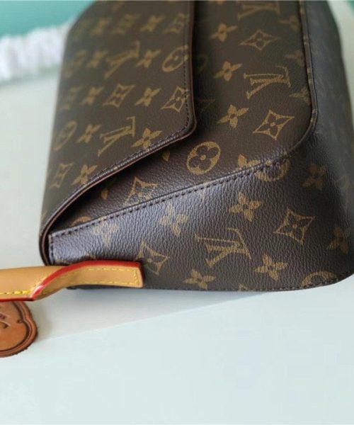 1:1 Replica Louis Vuitton LV Mini Looping Flap Shoulder Bag Monogram Luxury Bag For Women M51147 - 9.4in/24cm