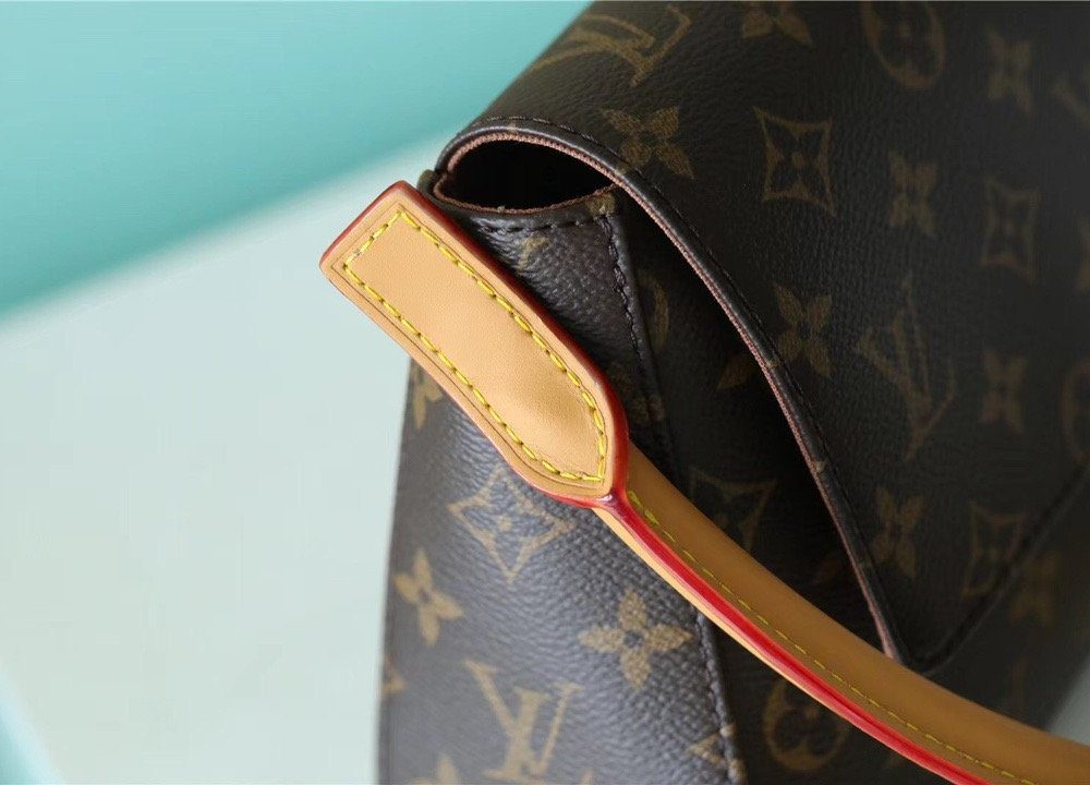 1:1 Replica Louis Vuitton LV Mini Looping Flap Shoulder Bag Monogram Luxury Bag For Women M51147 - 9.4in/24cm