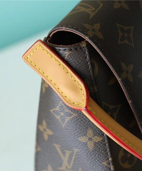 1:1 Replica Louis Vuitton LV Mini Looping Flap Shoulder Bag Monogram Luxury Bag For Women M51147 - 9.4in/24cm