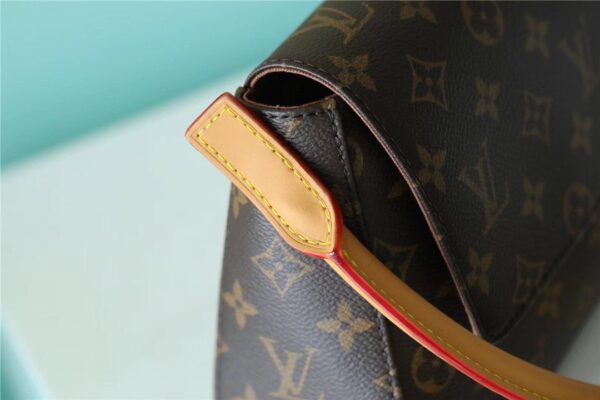1:1 Replica Louis Vuitton LV Mini Looping Flap Shoulder Bag Monogram Luxury Bag For Women M51147 - 9.4in/24cm