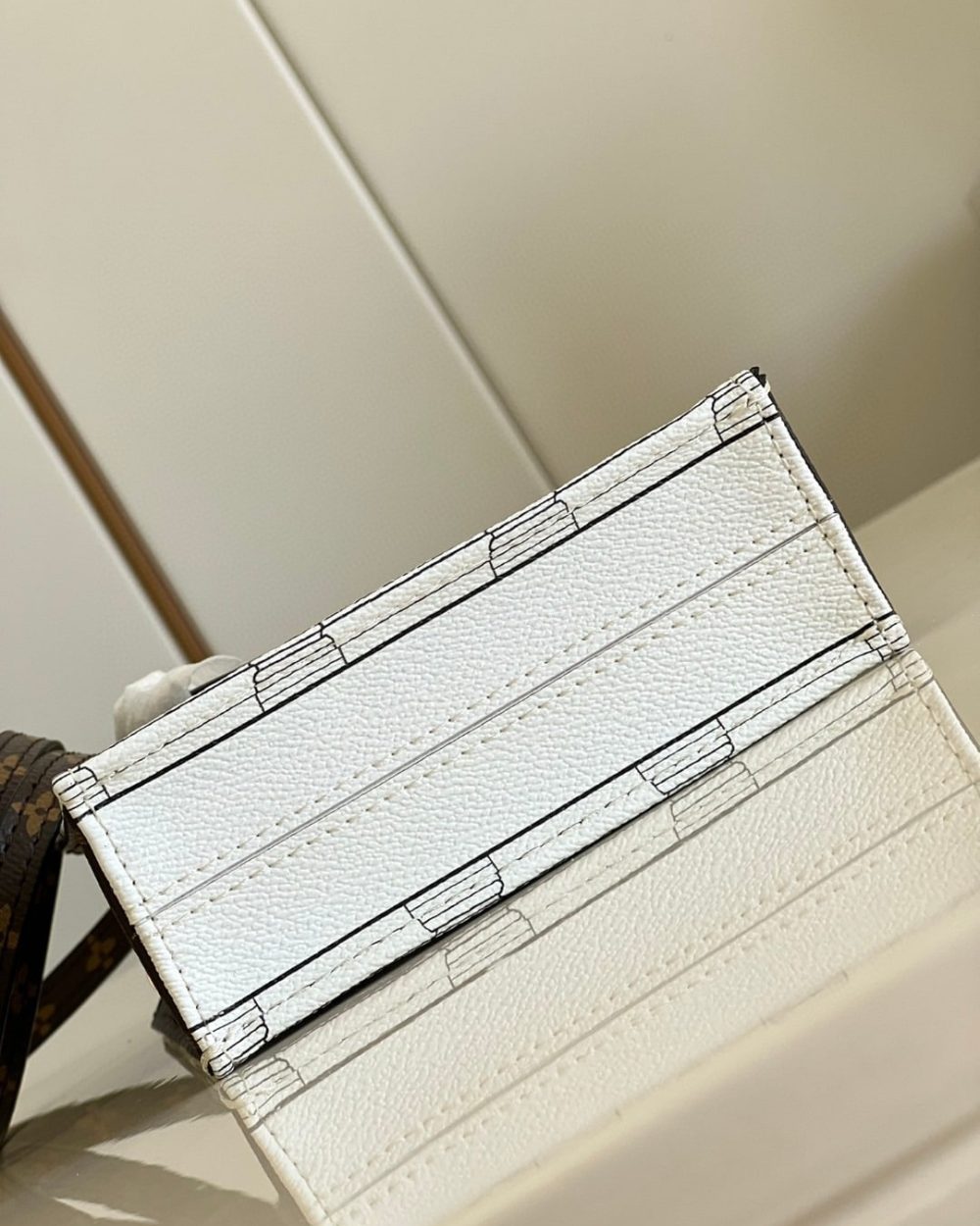 1:1 Replica Louis Vuitton LV MM Tote Bag White Luxury Bag For Women - 6.7in/17cm