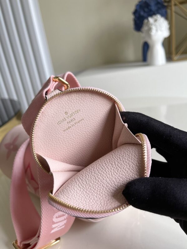 1:1 Replica Louis Vuitton LV Monogram Empreinte Bag Pink Luxury Bag For women - 20cm