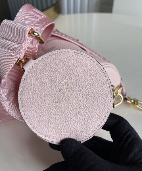1:1 Replica Louis Vuitton LV Monogram Empreinte Bag Pink Luxury Bag For women - 20cm