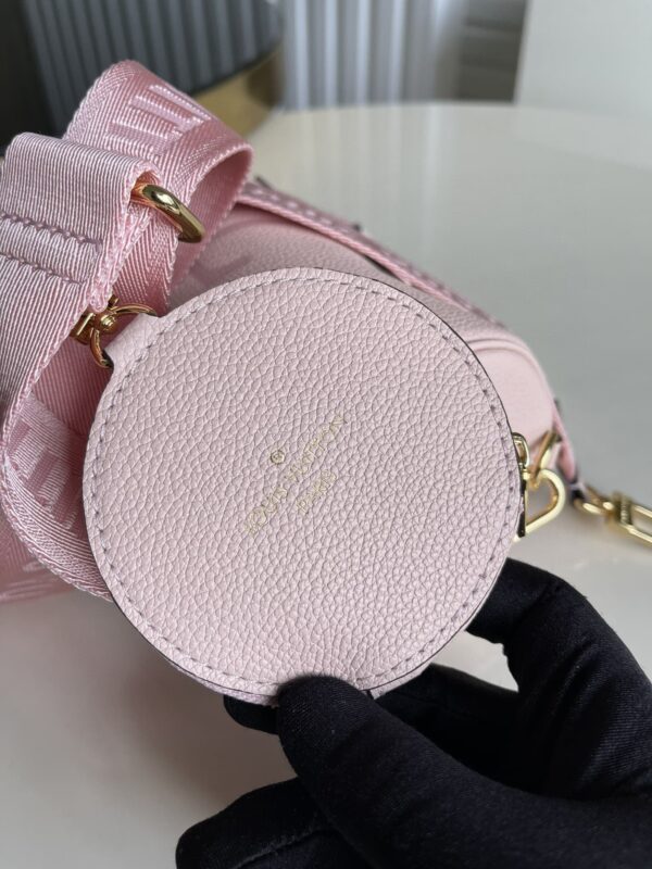 1:1 Replica Louis Vuitton LV Monogram Empreinte Bag Pink Luxury Bag For women - 20cm