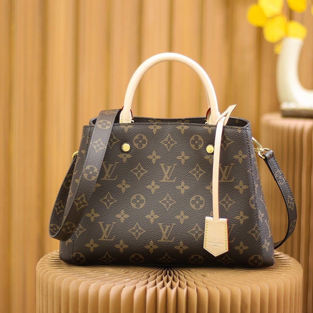 1:1 Replica Louis Vuitton LV Montaigne BB Monogram Canvas Luxury Bag For Women M41055 - 11.4in/29cm