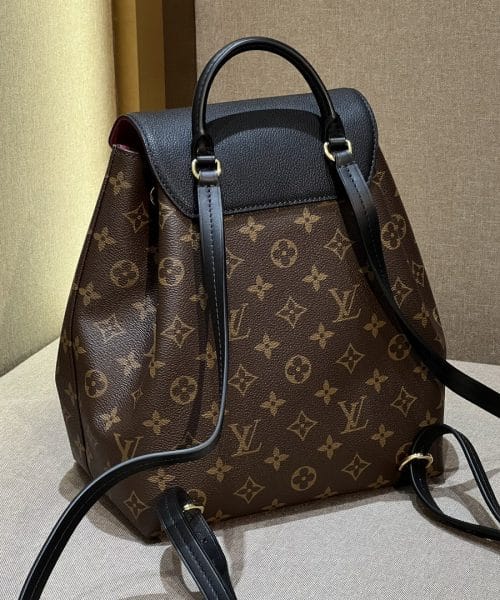 1:1 Replica Louis Vuitton LV Montsouris PM Brown And Black Essential Backpack For Women M45515 - 13 in/ 33cm