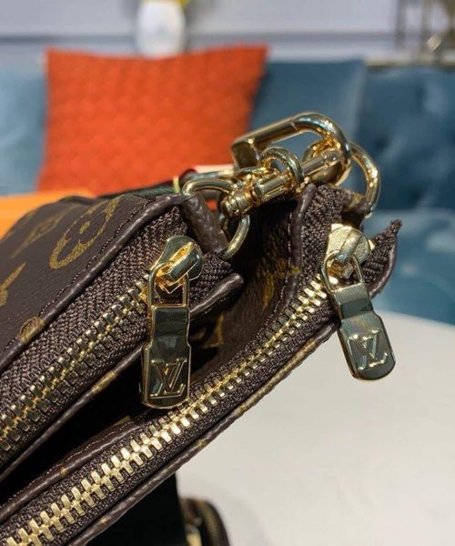 1:1 Replica Louis Vuitton LV Multi Pochette Accessoires Monogram Canvas Luxury Bag for Women M44813 - 24cm