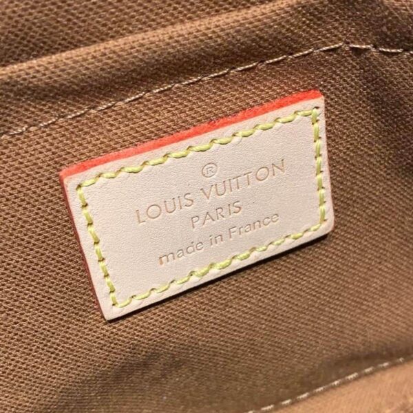 1:1 Replica Louis Vuitton LV Multi Pochette Accessoires Monogram Canvas Luxury Bag for Women M44813 - 24cm
