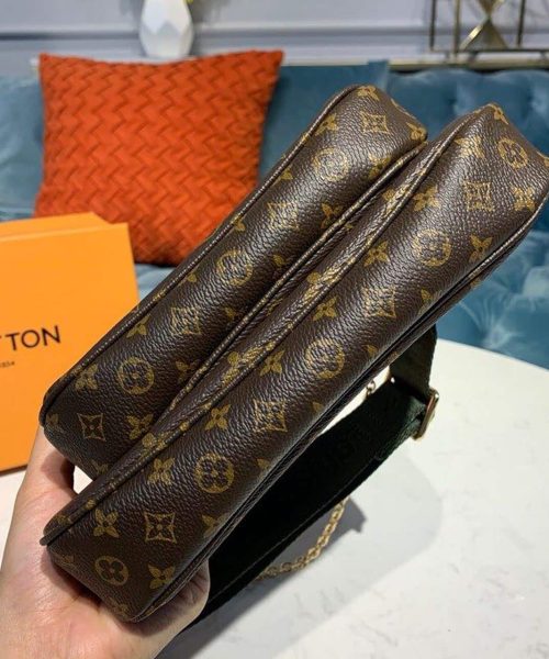 1:1 Replica Louis Vuitton LV Multi Pochette Accessoires Monogram Canvas Luxury Bag for Women M44813 - 24cm
