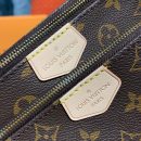 1:1 Replica Louis Vuitton LV Multi Pochette Accessoires Monogram Canvas Blue Luxury Bag For Women - 9.4in/24cm