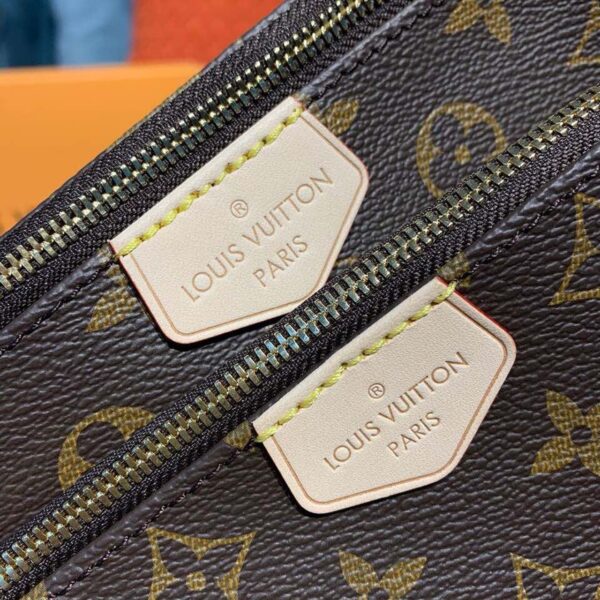 1:1 Replica Louis Vuitton LV Multi Pochette Accessoires Monogram Canvas Blue Luxury Bag For Women - 9.4in/24cm