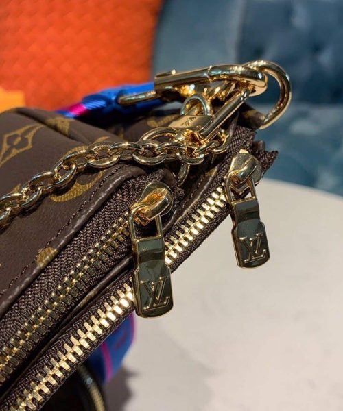 1:1 Replica Louis Vuitton LV Multi Pochette Accessoires Monogram Canvas Blue Luxury Bag For Women - 9.4in/24cm