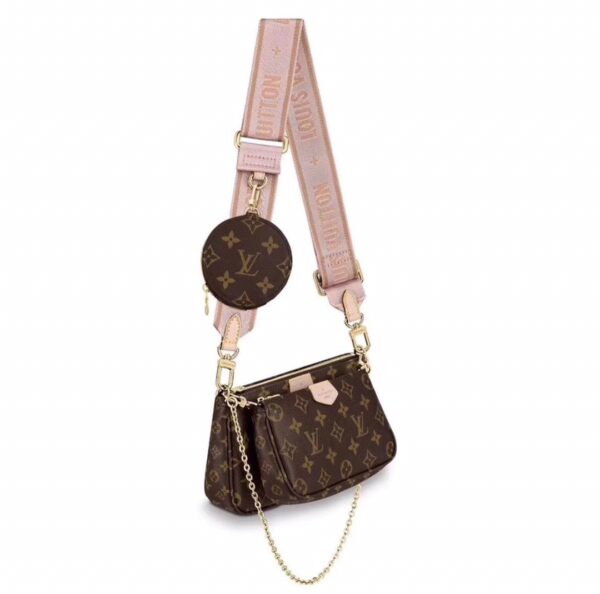 1:1 Replica Louis Vuitton LV Multi Pochette Accessoires Monogram Canvas Luxury Bag For Women M44840 - 24cm