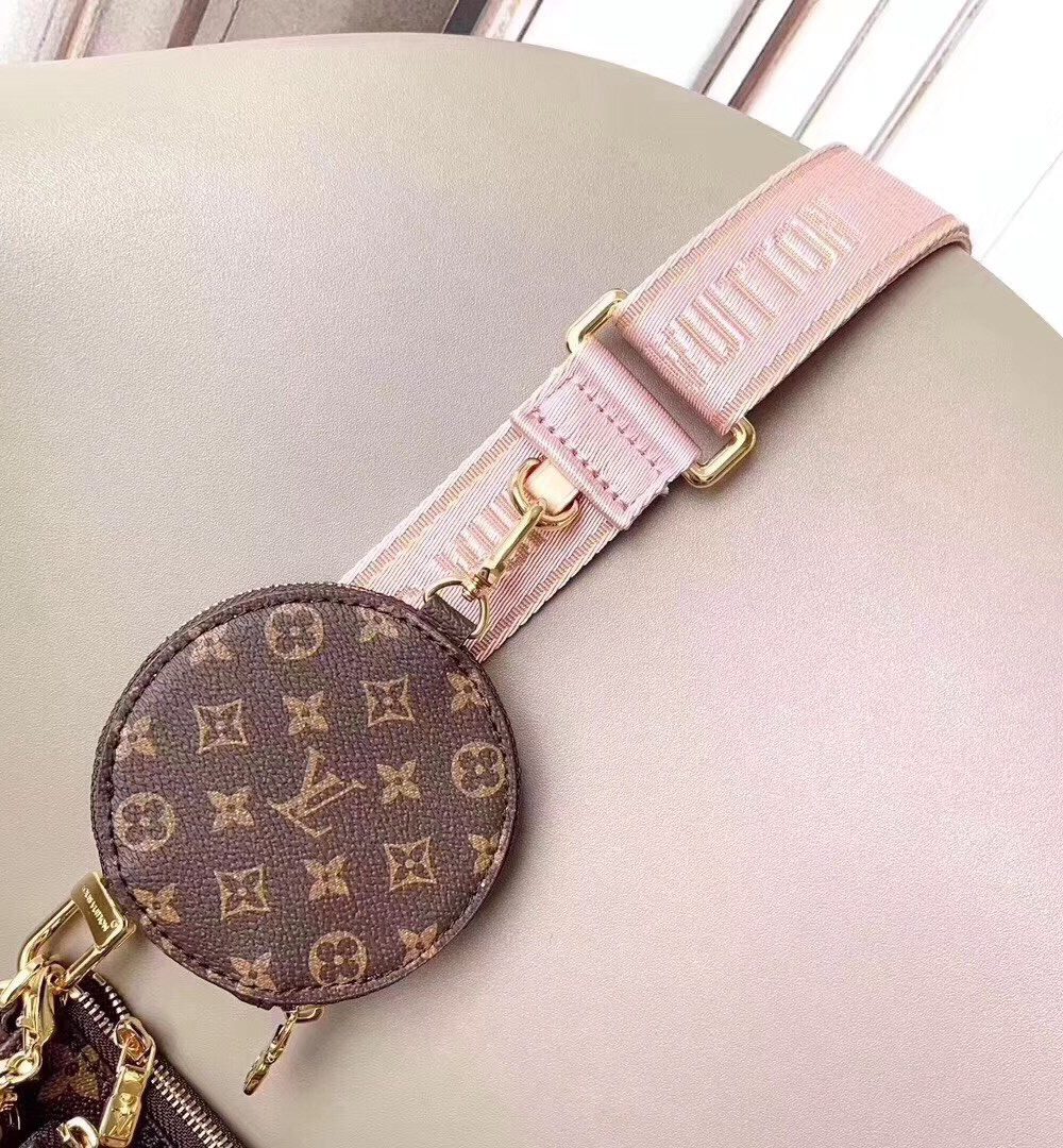 1:1 Replica Louis Vuitton LV Multi Pochette Accessoires Monogram Canvas Luxury Bag For Women M44840 - 24cm