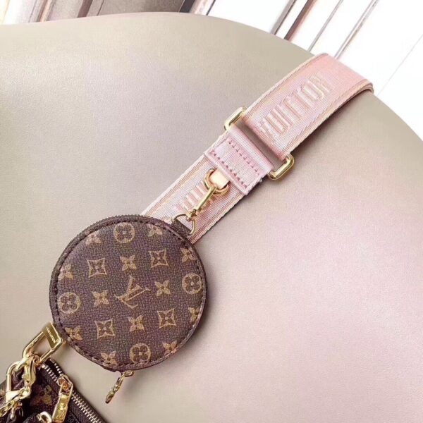1:1 Replica Louis Vuitton LV Multi Pochette Accessoires Monogram Canvas Luxury Bag For Women M44840 - 24cm