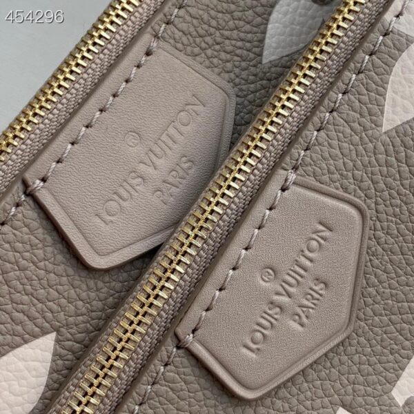 1:1 Replica Louis Vuitton LV Multi Pochette Accessoires Monogram Empreinte Leather Luxury Bag For Women - 9.8in/25cm
