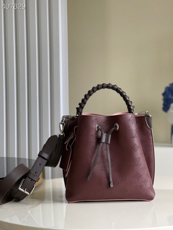 1:1 Replica Louis Vuitton LV Muria Mahina Leather Luxury Bag For Women -  9.8in/25cm