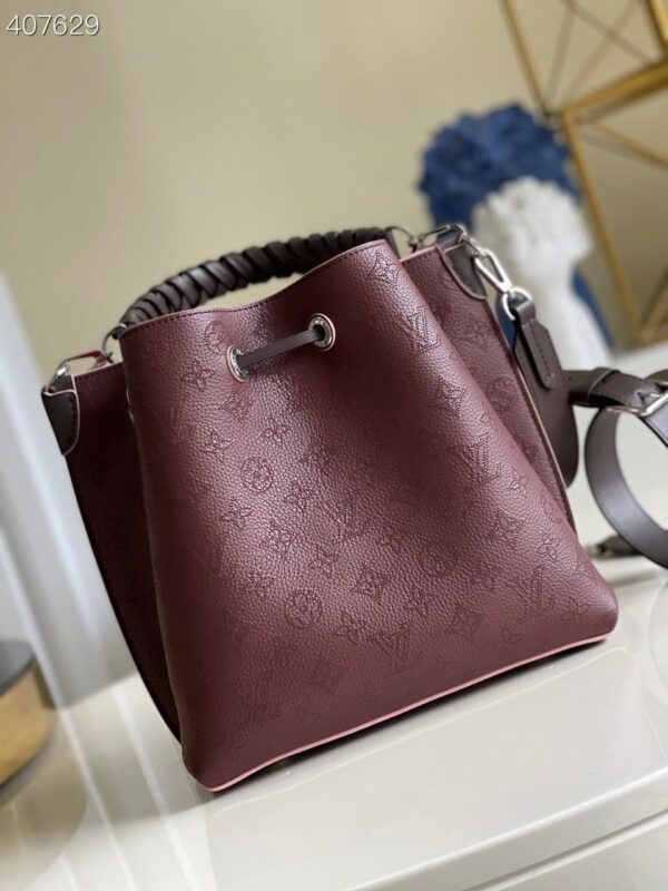 1:1 Replica Louis Vuitton LV Muria Mahina Leather Luxury Bag For Women -  9.8in/25cm