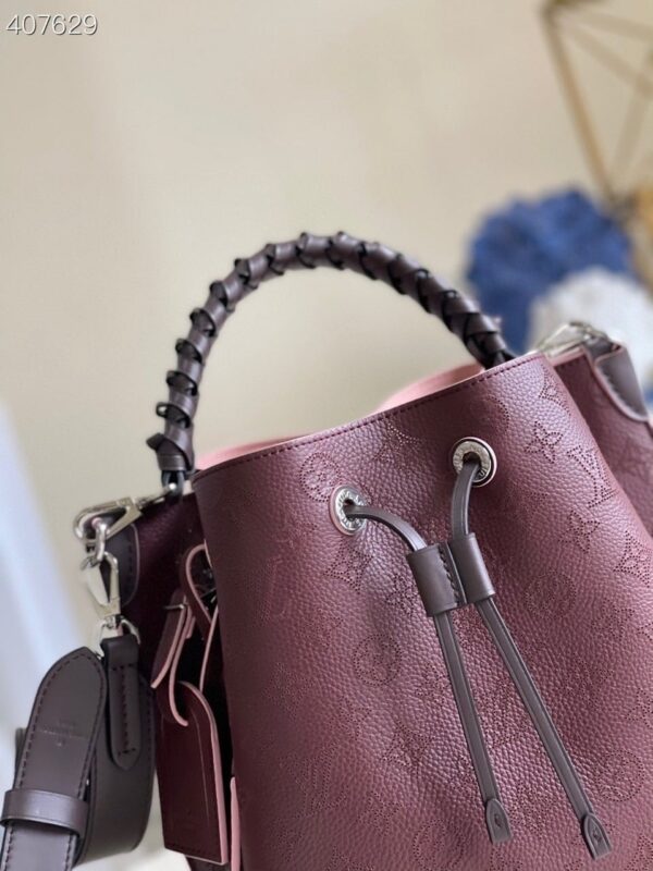 1:1 Replica Louis Vuitton LV Muria Mahina Leather Luxury Bag For Women -  9.8in/25cm