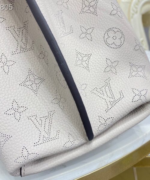 1:1 Replica Louis Vuitton LV Muria Bucket Bag Snow White Luxury Bag For Women M58483 - 9.8in/25cm