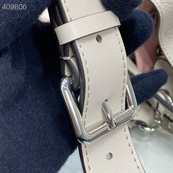 1:1 Replica Louis Vuitton LV Muria Bucket Bag Snow White Luxury Bag For Women M58483 - 9.8in/25cm