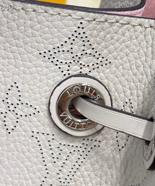 1:1 Replica Louis Vuitton LV Muria Bucket Bag Snow White Luxury Bag For Women M58483 - 9.8in/25cm