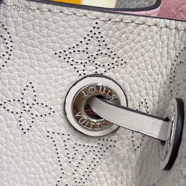 1:1 Replica Louis Vuitton LV Muria Bucket Bag Snow White Luxury Bag For Women M58483 - 9.8in/25cm