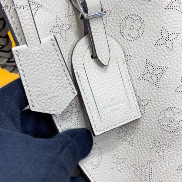 1:1 Replica Louis Vuitton LV Muria Bucket Bag Snow White Luxury Bag For Women M58483 - 9.8in/25cm
