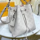 1:1 Replica Louis Vuitton LV Muria Bucket Bag Snow White Luxury Bag For Women M58483 - 9.8in/25cm