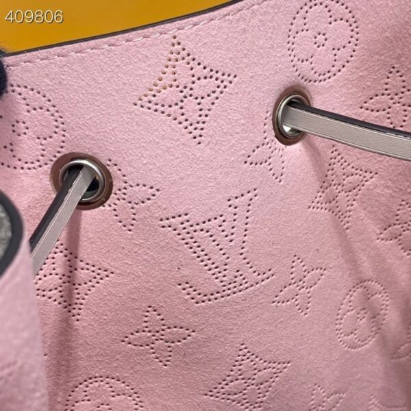 1:1 Replica Louis Vuitton LV Muria Bucket Bag Snow White Luxury Bag For Women M58483 - 9.8in/25cm