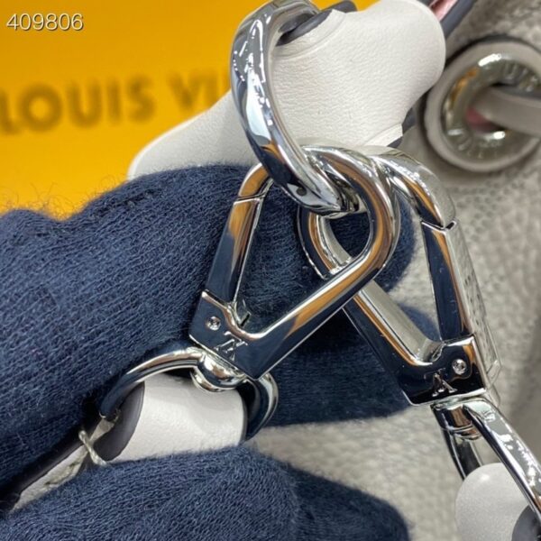 1:1 Replica Louis Vuitton LV Muria Bucket Bag Snow White Luxury Bag For Women M58483 - 9.8in/25cm