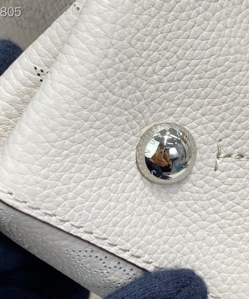1:1 Replica Louis Vuitton LV Muria Bucket Bag Snow White Luxury Bag For Women M58483 - 9.8in/25cm