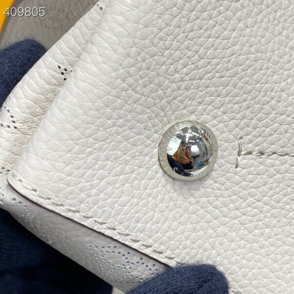 1:1 Replica Louis Vuitton LV Muria Bucket Bag Snow White Luxury Bag For Women M58483 - 9.8in/25cm