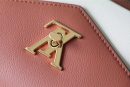 1:1 Replica Louis Vuitton LV Mylockme Chain Bag Brown/ Quartz White Luxury Bag For Women - 8.9in/22.5cm