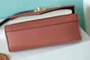 1:1 Replica Louis Vuitton LV Mylockme Chain Bag Brown/ Quartz White Luxury Bag For Women - 8.9in/22.5cm