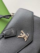 1:1 Replica Louis Vuitton LV Mylockme Satchel Black Luxury Bag For Women M54849 - 11in/28cm