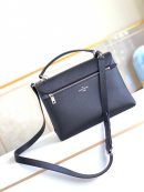 1:1 Replica Louis Vuitton LV Mylockme Satchel Black Luxury Bag For Women M54849 - 11in/28cm