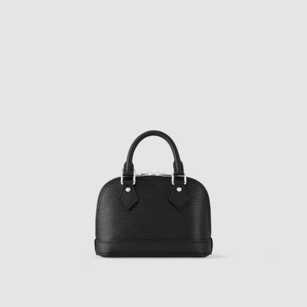 1:1 Replica Louis Vuitton LV Nano Alma Epi Leather Black/Orange/Green/Purple/Quartz Luxury Bag For Women M81945/M82404/M82403/M82402/M82411 - 18cm/ 3.1in