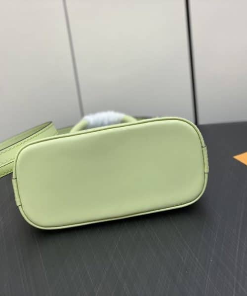 1:1 Replica Louis Vuitton LV Nano Alma Epi Leather Black/Orange/Green/Purple/Quartz Luxury Bag For Women M81945/M82404/M82403/M82402/M82411 - 18cm/ 3.1in