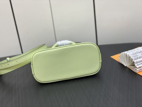 1:1 Replica Louis Vuitton LV Nano Alma Epi Leather Black/Orange/Green/Purple/Quartz Luxury Bag For Women M81945/M82404/M82403/M82402/M82411 - 18cm/ 3.1in