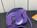 1:1 Replica Louis Vuitton LV Nano Alma Epi Leather Black/Orange/Green/Purple/Quartz Luxury Bag For Women M81945/M82404/M82403/M82402/M82411 - 18cm/ 3.1in