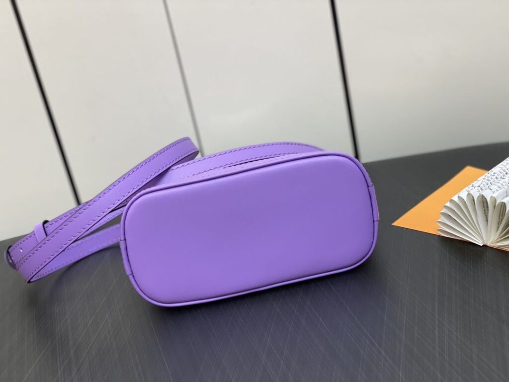1:1 Replica Louis Vuitton LV Nano Alma Epi Leather Black/Orange/Green/Purple/Quartz Luxury Bag For Women M81945/M82404/M82403/M82402/M82411 - 18cm/ 3.1in - Image 21