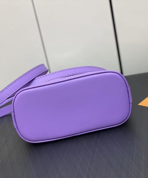1:1 Replica Louis Vuitton LV Nano Alma Epi Leather Black/Orange/Green/Purple/Quartz Luxury Bag For Women M81945/M82404/M82403/M82402/M82411 - 18cm/ 3.1in