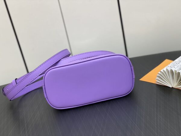 1:1 Replica Louis Vuitton LV Nano Alma Epi Leather Black/Orange/Green/Purple/Quartz Luxury Bag For Women M81945/M82404/M82403/M82402/M82411 - 18cm/ 3.1in