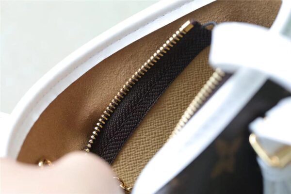 1:1 Replica Louis Vuitton LV Nano Bucket Bag Monogram Luxury Bag For Women Brown M81489 - 6.7in/17cm