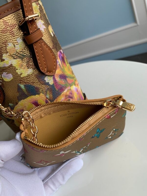 1:1 Replica Louis Vuitton LV Nano Bucket Gold Luxury Bag For Women M81724 - 6.7in/17cm