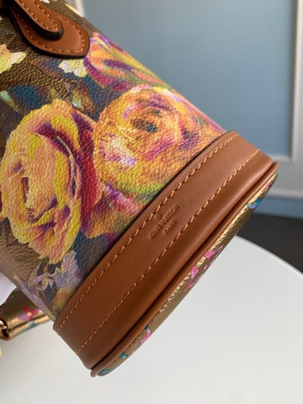 1:1 Replica Louis Vuitton LV Nano Bucket Gold Luxury Bag For Women M81724 - 6.7in/17cm