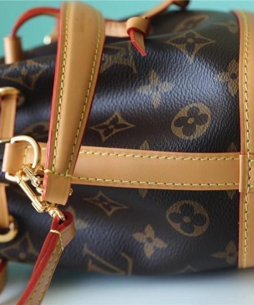 1:1 Replica Louis Vuitton LV Nano Noe Monogram Canvas Luxury Bag For Women M81266 - 16cm/6.3in