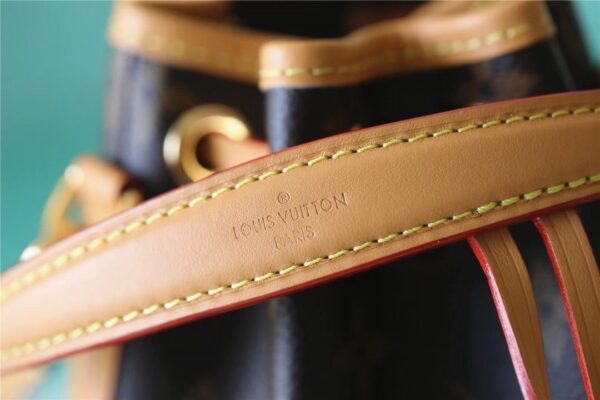 1:1 Replica Louis Vuitton LV Nano Noe Monogram Canvas Luxury Bag For Women M81266 - 16cm/6.3in