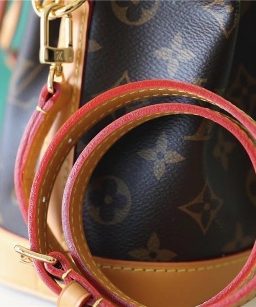 1:1 Replica Louis Vuitton LV Nano Noe Monogram Canvas Luxury Bag For Women M81266 - 16cm/6.3in